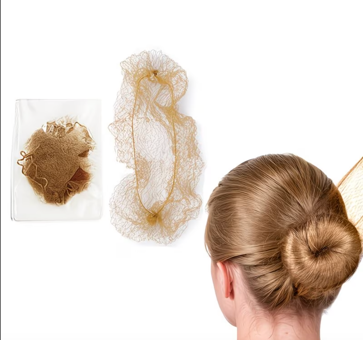 Custom pearl hair net